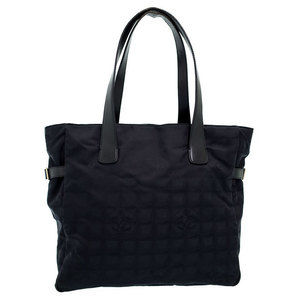 Chanel Line Nylon Tote Bag